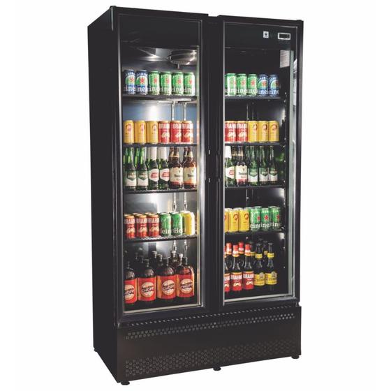 Geladeira/refrigerador 770 Litros 2 Portas Preto - Frilux - 220v - Rf020