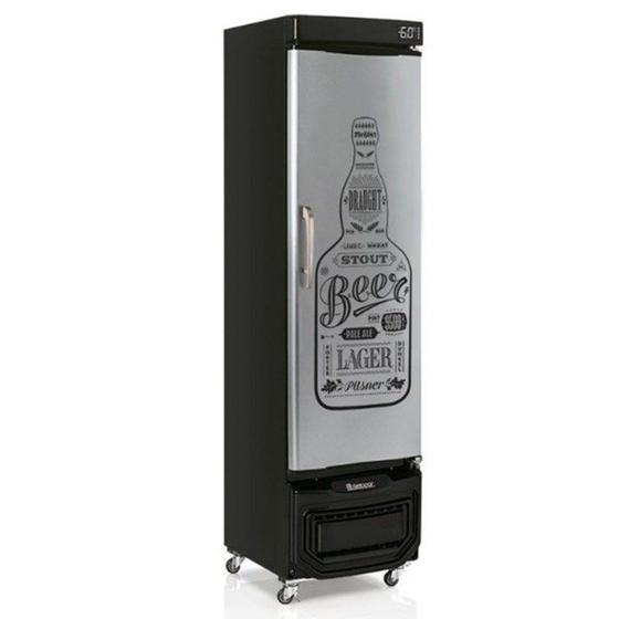 Geladeira/refrigerador 228 Litros 1 Portas Adesivado Beer - Gelopar - 220v - Grba-230egw