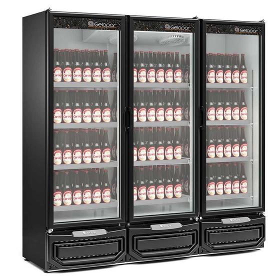 Cervejeira 3 Portas GCBC1450 Gelopar Menor preço em Cervejeira 3 Portas GCBC1450 Gelopar