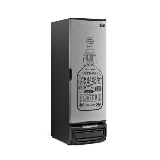 Imagem de Cervejeira 570 Litros Frost Free Porta Cega GCB-57 GW TI Gelopar Laterais Pretas 127v