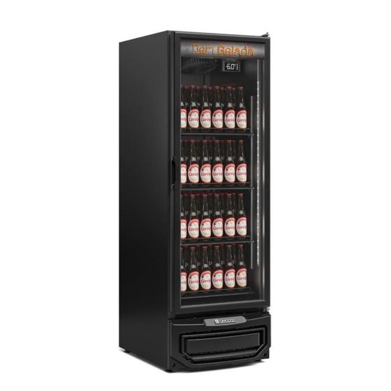 Imagem de Cervejeira 570L GCB-57 V IN PR All Black Linha Ápice c/ Compressor Inverter Super Econômico e Porta de Vidro Triplo - Gelopar