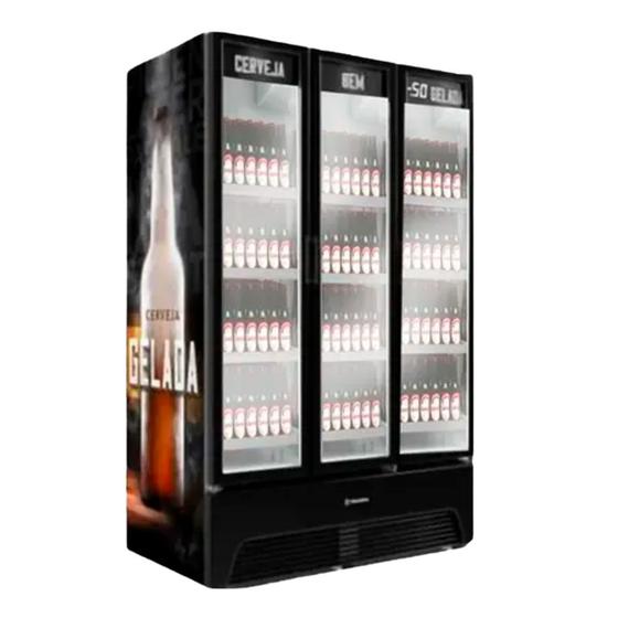 Imagem de Cervejeira Expositor de Bebidas 3 Portas 1275 Litros VNM3TH Metalfrio