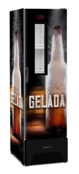 Imagem de Cervejeira Expositor Vertical Metalfrio 324 Litros 127V VN28FP Adesivado Cerveja Gelada linha Optima