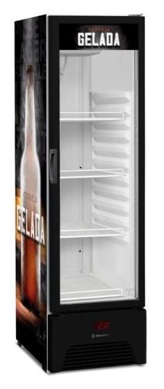 Imagem de Cervejeira Expositor Vertical Metalfrio Porta Vidro 324 Litros VN28RP 127V Cerveja Gelada Optima