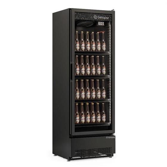 Imagem de Cervejeira GCBC-45 CB PR Gelopar - All Black Iluminação LED 445L Frost Free