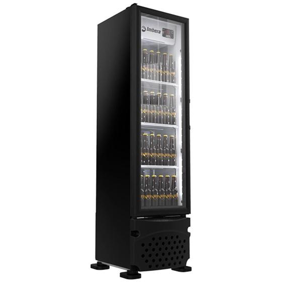 Cervejeira Imbera 229 Litros Porta de Vidro Preto CCV144-127V Menor preço em Cervejeira Imbera 229 Litros Porta de Vidro Preto CCV144-127V