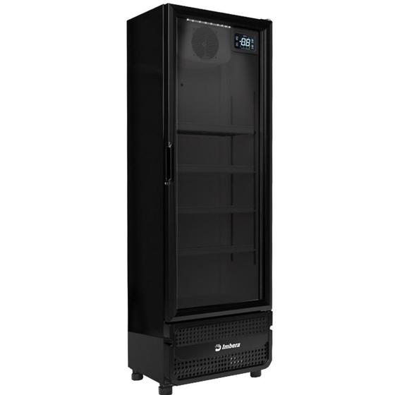 Geladeira/refrigerador 400 Litros 1 Portas Preto Porta de Vidro - Imbera Beyond Cooling - 220v - Ccv290