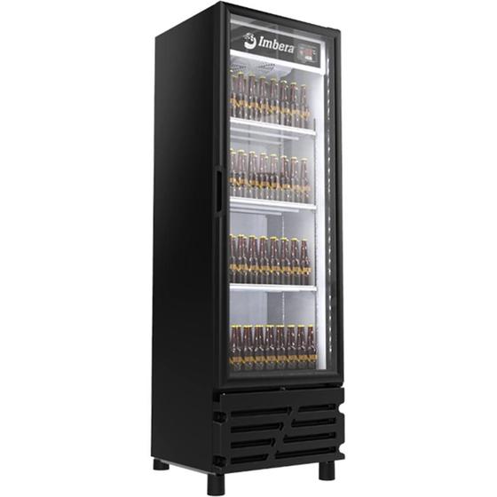Cervejeira Imbera 485 Litros Porta de Vidro Preto CCV315-127V Menor preço em Cervejeira Imbera 485 Litros Porta de Vidro Preto CCV315-127V