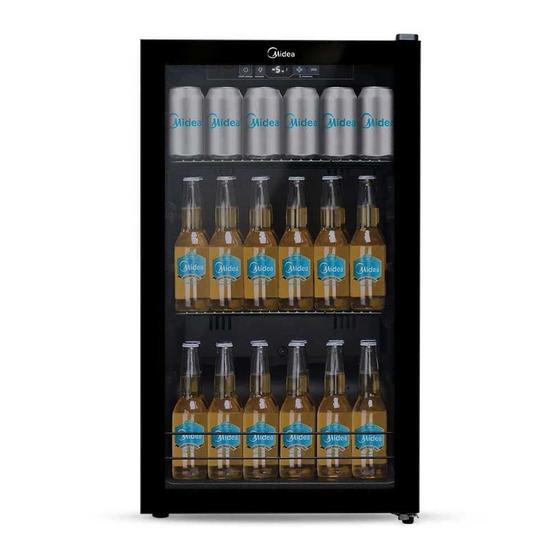 Imagem de Cervejeira Midea 3 em 1 96L Frost Free BCA10P2 Preto - 220V