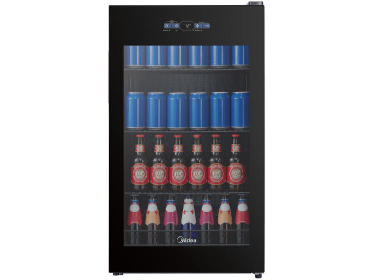 Cervejeira Midea Smart Inverter 3 em 1 MDRX150FGGGL03 Vertical Preta 82L Frost Free