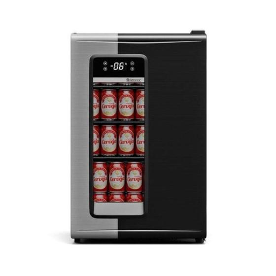 Cervejeira Porta de Vidro 95 litros Frost Free Led GRB-100PR Gelopar Menor preço em Cervejeira Porta de Vidro 95 litros Frost Free Led GRB-100PR Gelopar