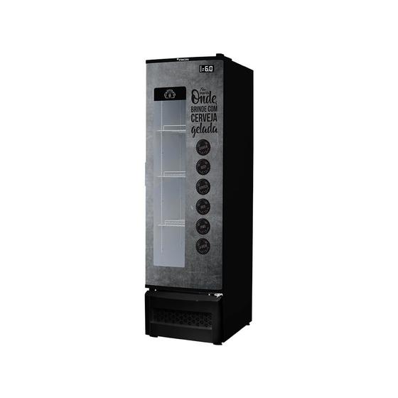 Cervejeira Porta de Visor 284 Litros Fricon VCFC284-1D000 Preto 127V Menor preço em Cervejeira Porta de Visor 284 Litros Fricon VCFC284-1D000 Preto 127V