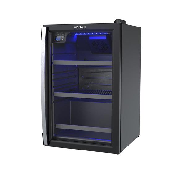 Imagem de Cervejeira Venax Blue Light 100 L Preto Fosco 220 V