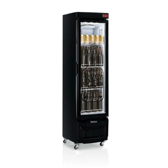 Imagem de Cervejeira Vertical 230 Litros GRB23EVGWPR Porta de vidro 220V - Gelopar