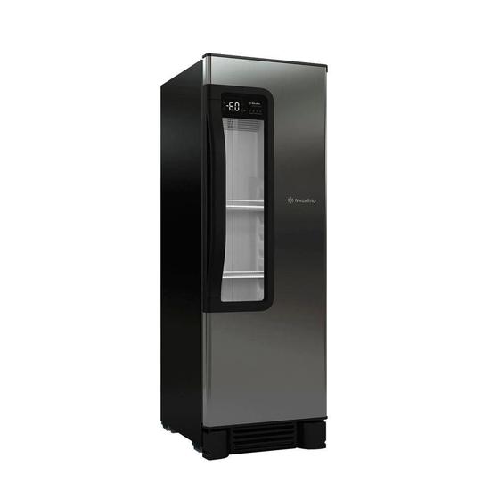 Imagem de Cervejeira Vertical Metalfrio Beer Maxx 250 No-Frost 256L Preto/Inox 127V