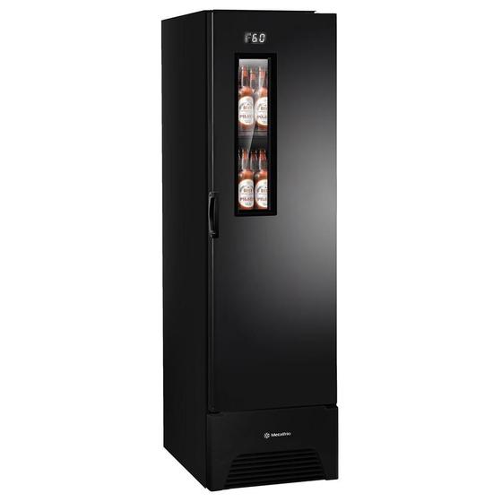 Geladeira/refrigerador 336 Litros 1 Portas Preto All Black - Metalfrio - 220v - Vn28fp