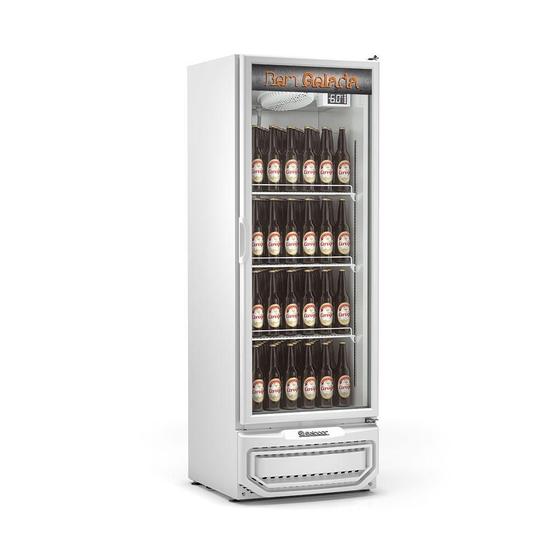 Imagem de Cervejeira Visa Cooler Expositor Refrigerador Vertical Porta De Vidro 410L GRBA-400PV BR - Gelopar