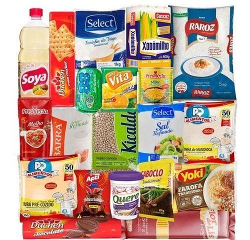 Imagem de Cesta Básica 20 Itens Produtos De Qualidade Doação Social