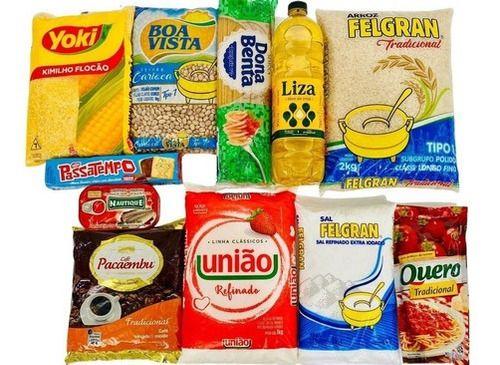 Imagem de Cesta Básica Completa - Alimentos Cruciais - 11 Itens