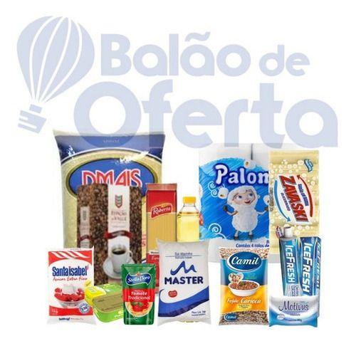 Imagem de Cesta Básica Econômica Kit Completo