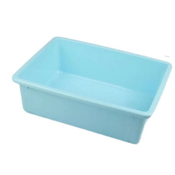 Imagem de Cesta de Armazenamento Retangular Colorida (2 Peças) - Design Simples