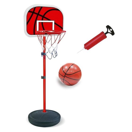 Imagem de Cesta De Basquete Infantil Ate 2,02 M Com Bola Inclusa