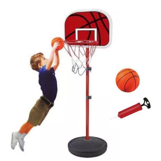 Imagem de Cesta de basquete infantil tabela para basquete 105-139 cm