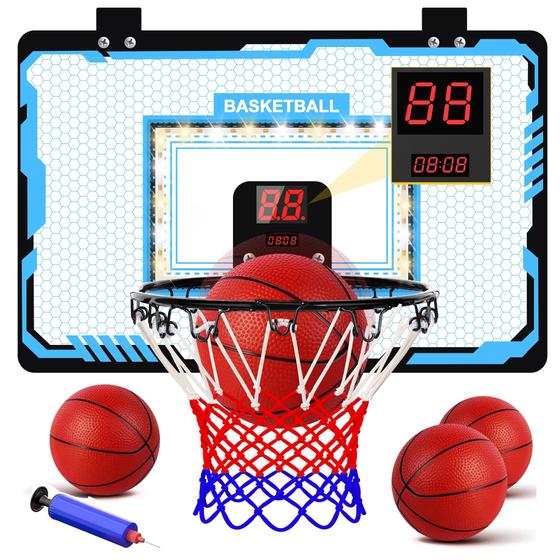 Imagem de Cesta de Basquete Taseyok Indoor com Placar Eletrônico LED