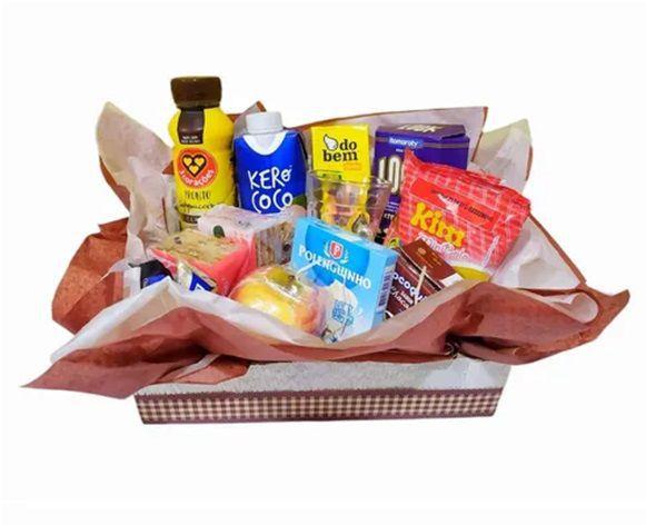 Cesta de café da manha gourmet , presente especial dia das mães Menor preço em Cesta de café da manha gourmet , presente especial dia das mães