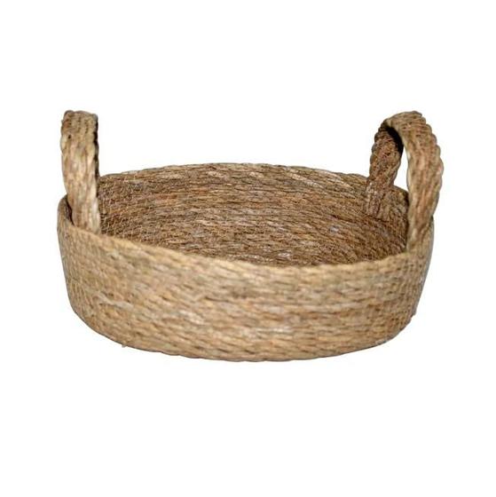 Imagem de Cesta em Fibra Natural com Alça L25xP18xA7cm