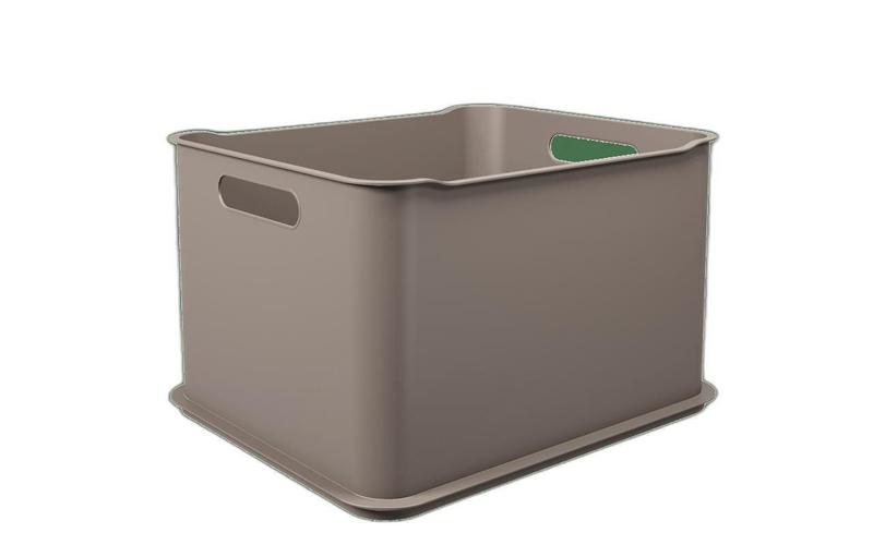 Imagem de Cesta Organizadora Fit Ultra 38X32X23Cm - Warm Gray Coza