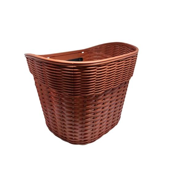 Imagem de Cesta Plastico 36X28X29Cm Marrom Engate Rápido Elleven