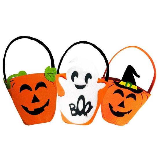 Imagem de Cestinha Doces Travessuras Halloween - 01 Unidade