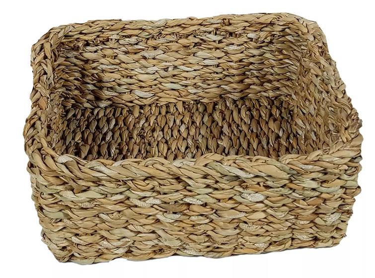 Imagem de CESTO AIMORE SEAGRASS DECORATIVO MEK 26cm