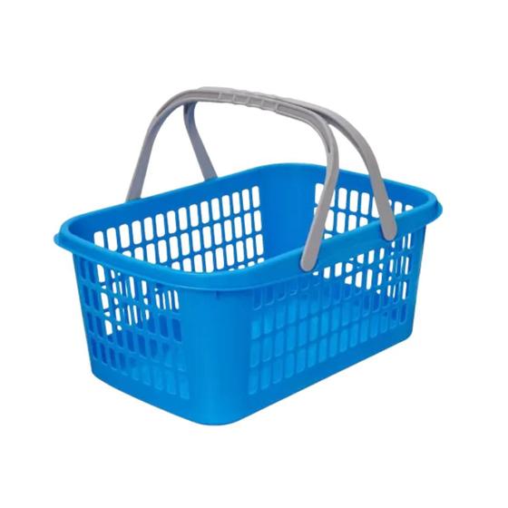 Cesto Com Alça 9 Litros Supermercado Multiuso Menor preço em Cesto Com Alça 9 Litros Supermercado Multiuso