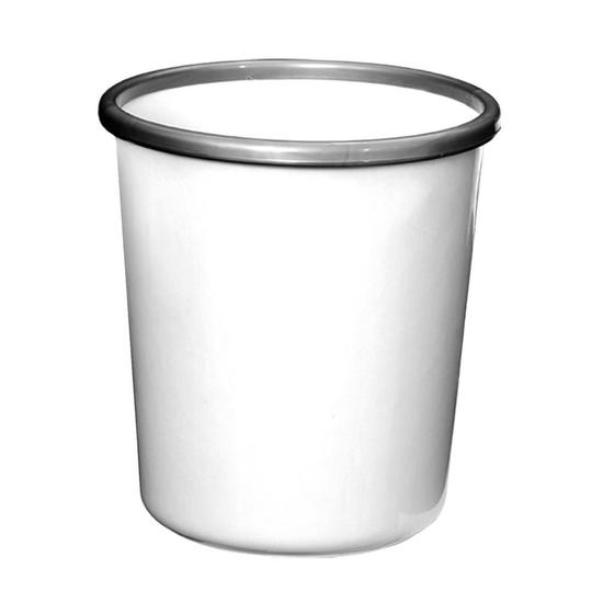Imagem de Cesto De Lixo Plástico Para Escritório Com Aro 7 Litros - Usual Utilidades