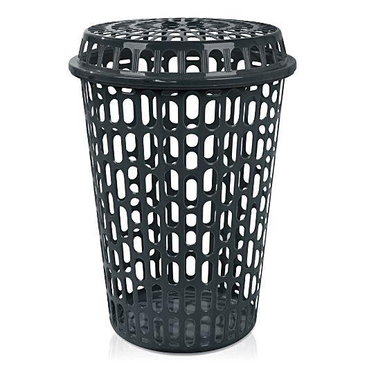 Imagem de Cesto de Roupas Organizador Multiuso  Com Tampa Telado 60 L