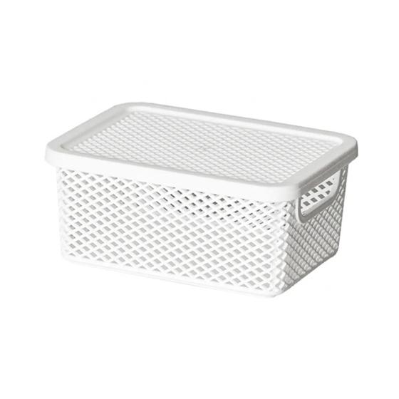 Imagem de Cesto Linea Organizador Com tampa e Alça 36 cm
