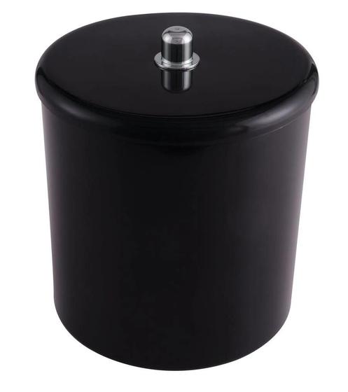 Imagem de Cesto Multiuso com Tampa Preto 6l