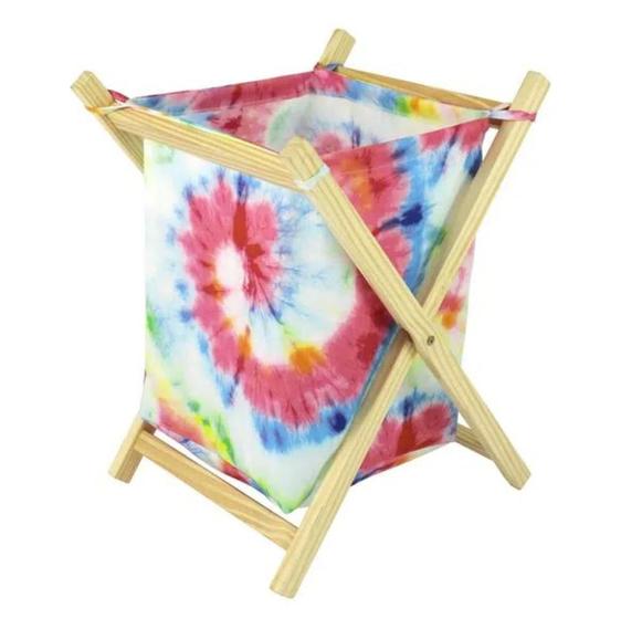 Imagem de Cesto Multiuso Dobravel Tie-Dye Bel