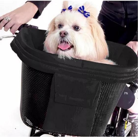 Imagem de Cesto Para Pet bike O Passeio Seguro De Seu Cão Na Bicicleta