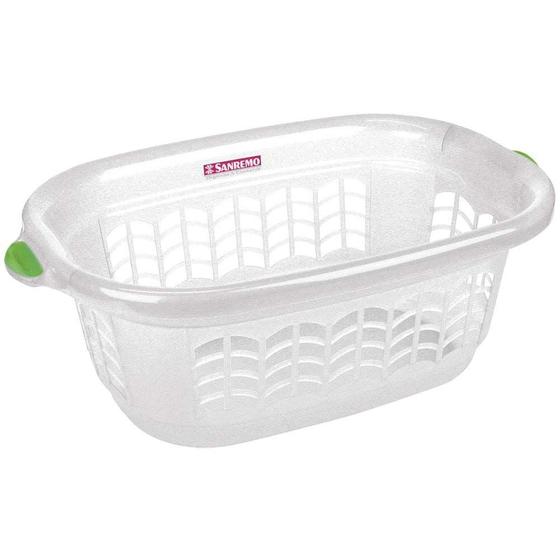 Cesto para Roupas Sanremo Cristal 32 Litros é ruim? Cesto para Roupas Sanremo Cristal 32 Litros é boa?