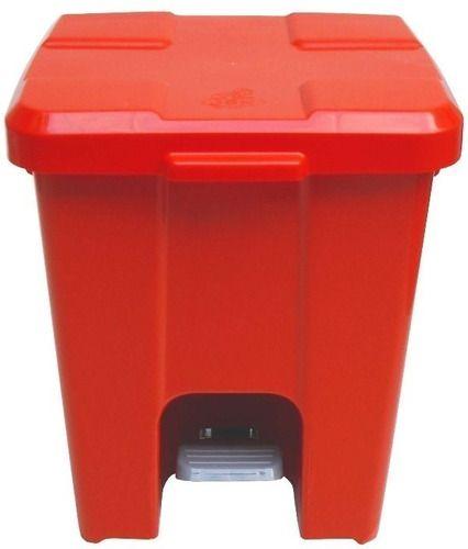 Imagem de Cesto Quadrado Com Pedal 15 Litros P15 Vermelho