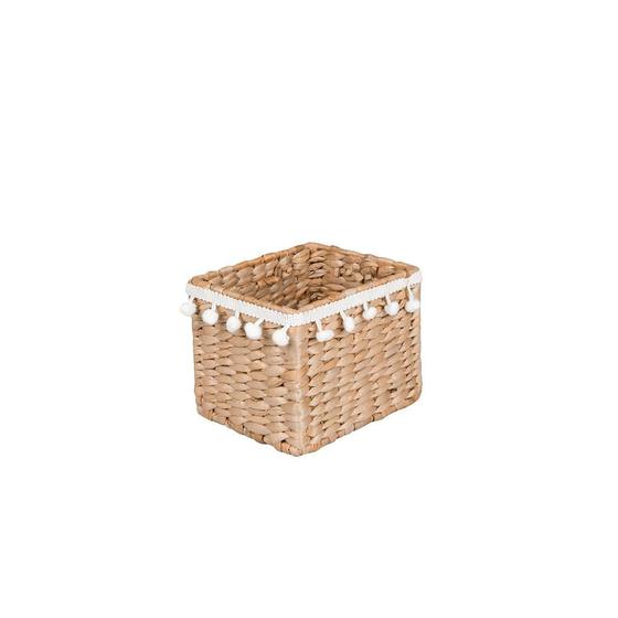 Imagem de Cesto Retangular Fibras Folk 14x12x13cm - Yoi