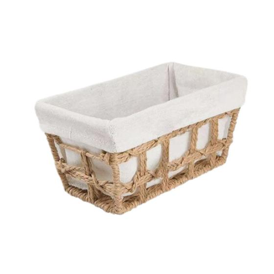 Imagem de Cesto Retangular Knit com Capa 24x14x12cm Yoi