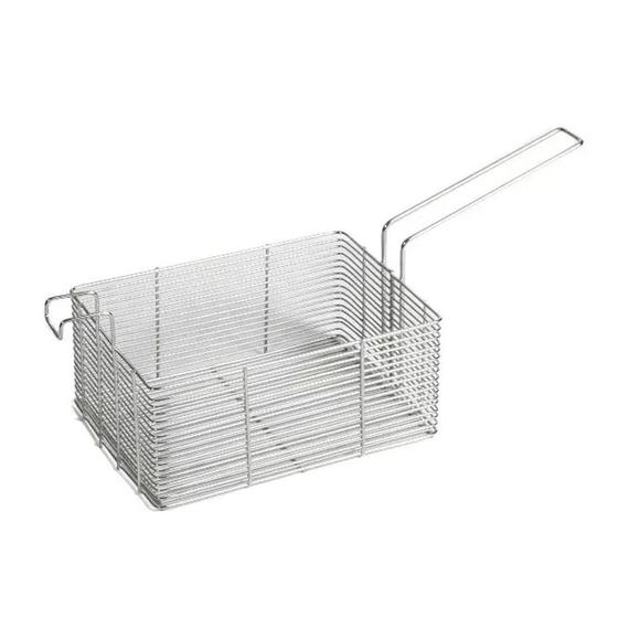 Imagem de Cesto Retangular Multiuso 85x175x235mm Para Fritadores SFG112 SFG212 SFE112 SFE212 - Venâncio