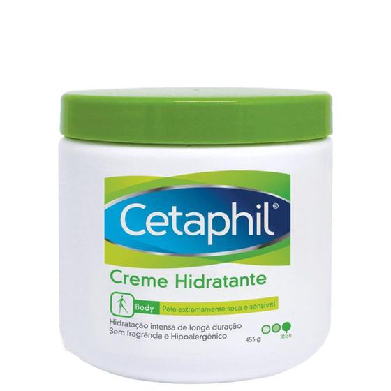 Cetaphil Creme Hidratante Pele Extremamente Seca - 453g Menor preço em Cetaphil Creme Hidratante Pele Extremamente Seca - 453g