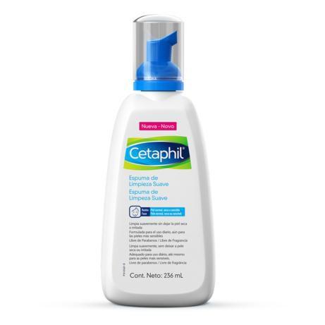 Cetaphil Espuma de Limpeza Suave Facial - 236ml - Galderma