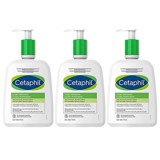 Imagem de Cetaphil Kit  3x Loção Hidratante