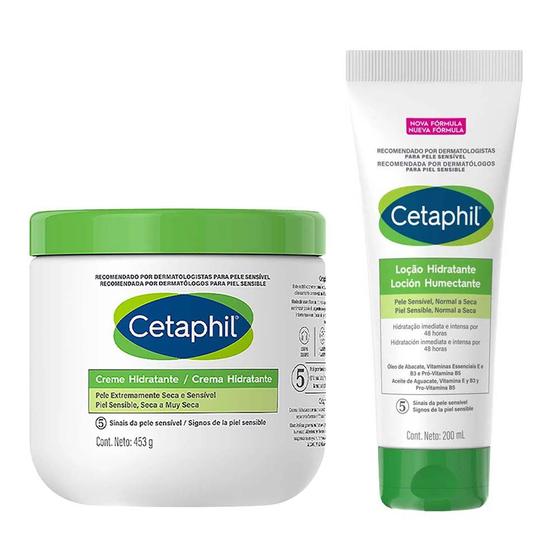 Imagem de Cetaphil Kit - Creme Hidratante Corporal + Loção Hidratante